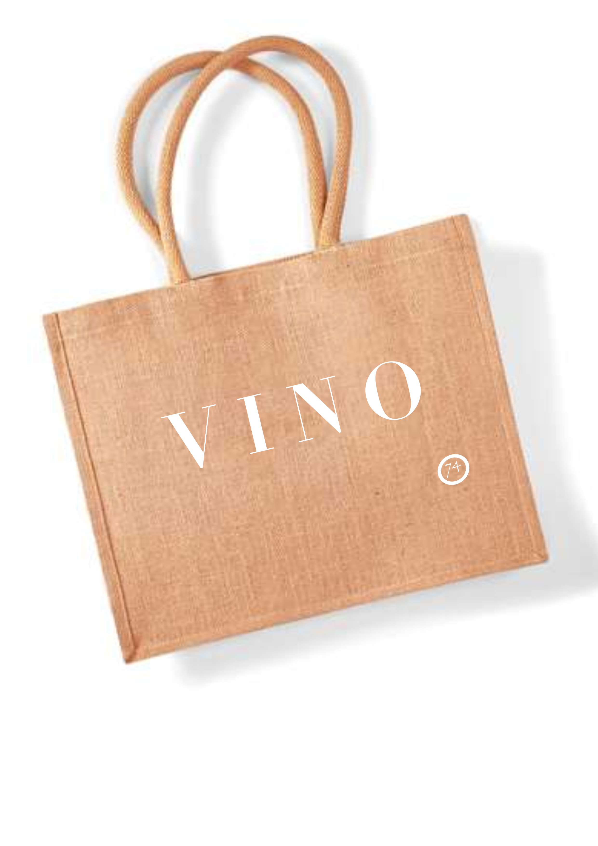 Jute Shopper - Vino