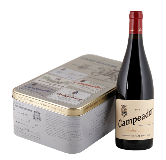 2er Campeador Reserva 2015 in Metall-Geschenkdose
